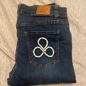 Barrel pocket jeans
